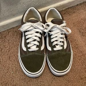 Olive green vans